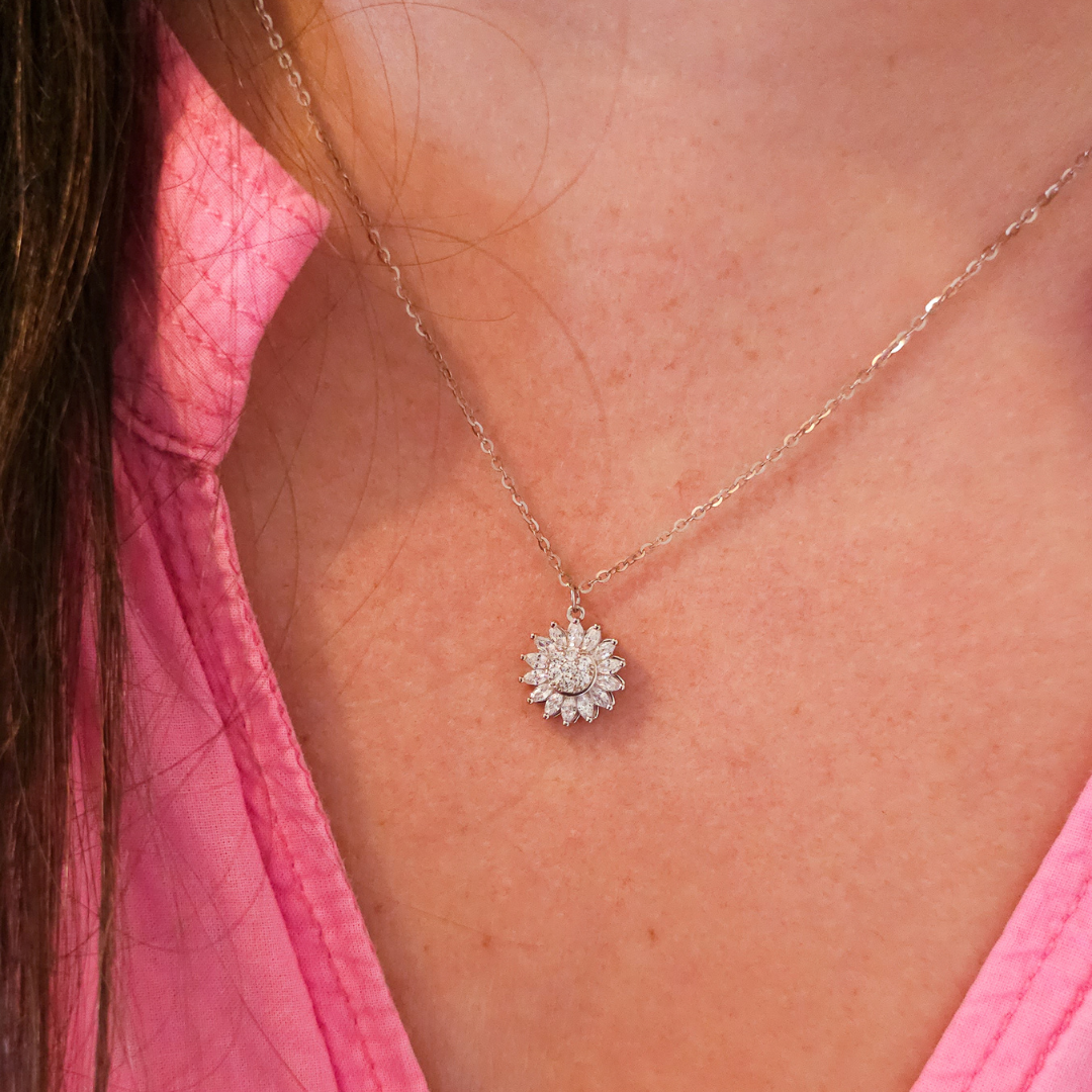 Collier Tournesol Élégance
