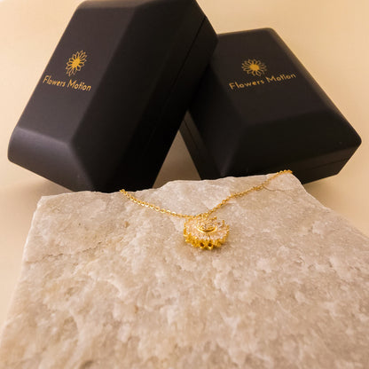 Collier Tournesol  Élégance
